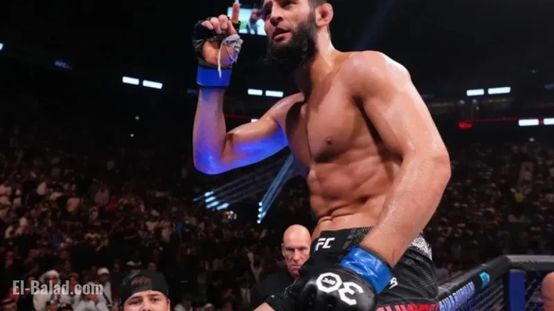 Khamzat Chimaev Reacts to Alex Pereira’s UFC 320 Title Victory