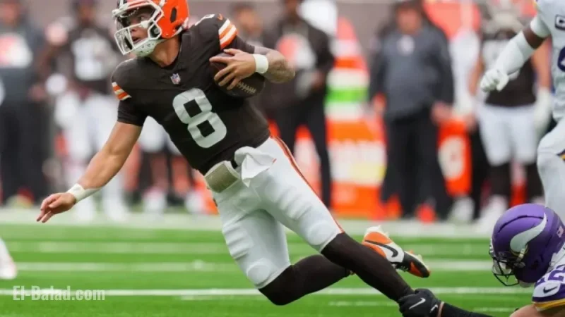 Dillon Gabriel Shines, but Browns’ Loss to Vikings Feels Familiar