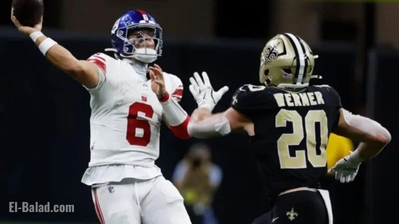 Key Takeaways from the Giants’ Week 5 Defeat to the Saints