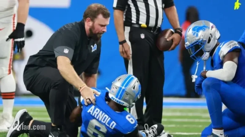 Lions’ Cornerback Terrion Arnold Faces Extended Absence