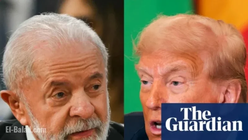 Brazil’s President Urges US to Remove Tariffs in Call with Trump