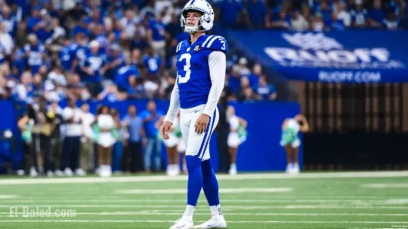 Colts’ Spencer Shrader Sidelined for 2025 Season Remainder