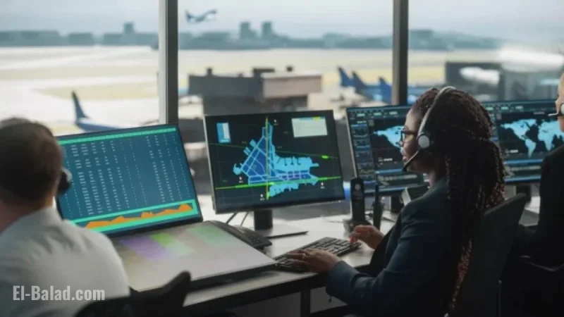 Air Traffic Controllers Work Amid Shutdown Despite Staff Shortages