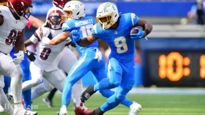 Chargers’ Rookie RB Omarion Hampton Placed on IR Due to Ankle Injury