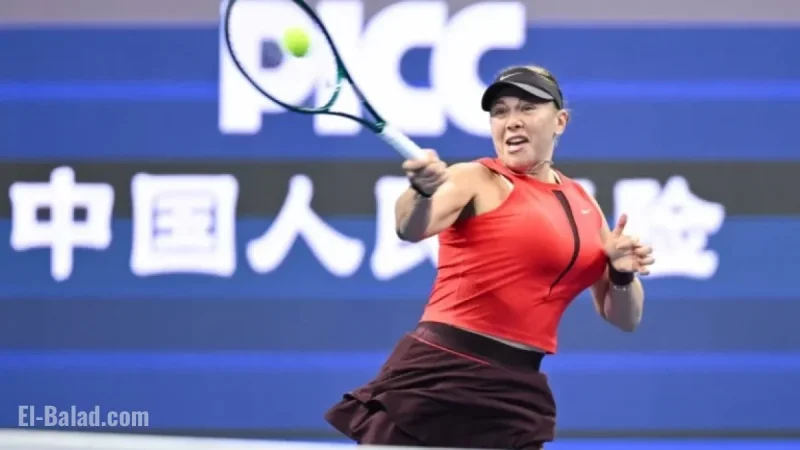 Anisimova Withdraws from Wuhan Due to Left Calf Injury