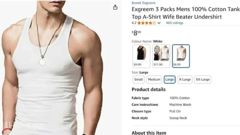 Amazon Continues Selling Tank Tops with ‘Offensive’ Phrase, Violating Canada’s Ad Code