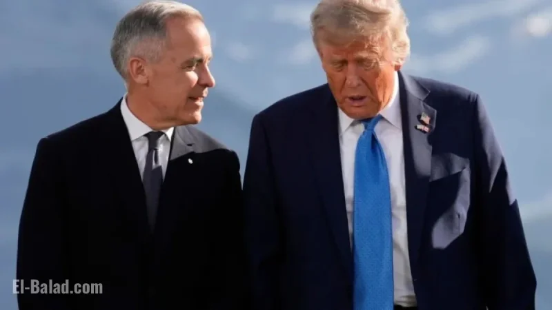 Canadian PM Carney Meets Trump in Oval Office Discussion