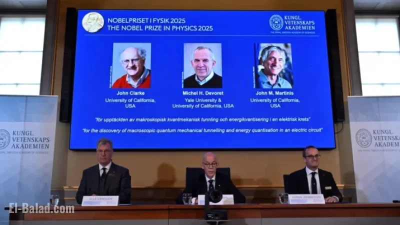 Trio Awarded Nobel Prize for Unveiling Quantum Physics Concepts