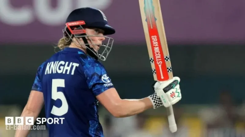 Heather Knight Leads England to Narrow Victory Over Bangladesh in Women’s World Cup 2025