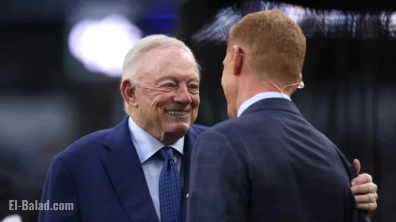 Jerry Jones Clarifies Gesture: Middle Finger Mistake Meant as Thumbs Up