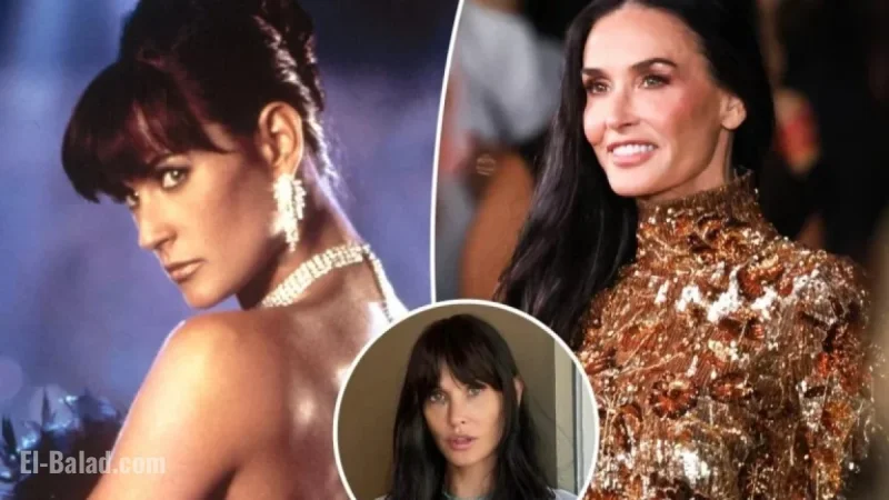 Demi Moore Revives ’90s Look with New Bangs