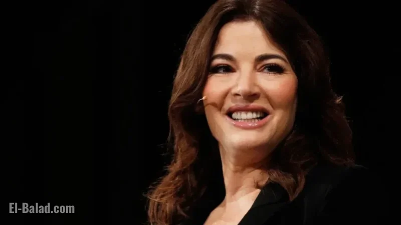 Nigella Lawson Reveals Quick Spritz for Radiant, Non-Glittery Skin