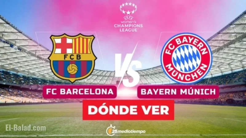 Barcelona vs Bayern Live: Schedule and Where to Watch Women’s Champions League Today