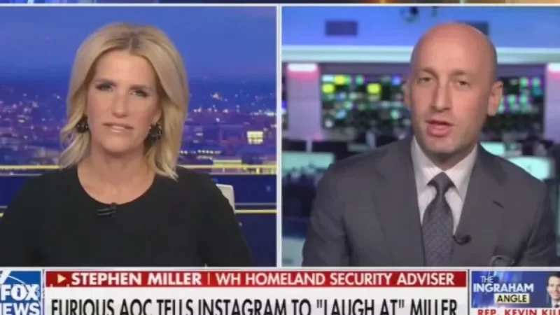 AOC Mocks Stephen Miller’s Height on Fox News, Calls Out Hypocrisy