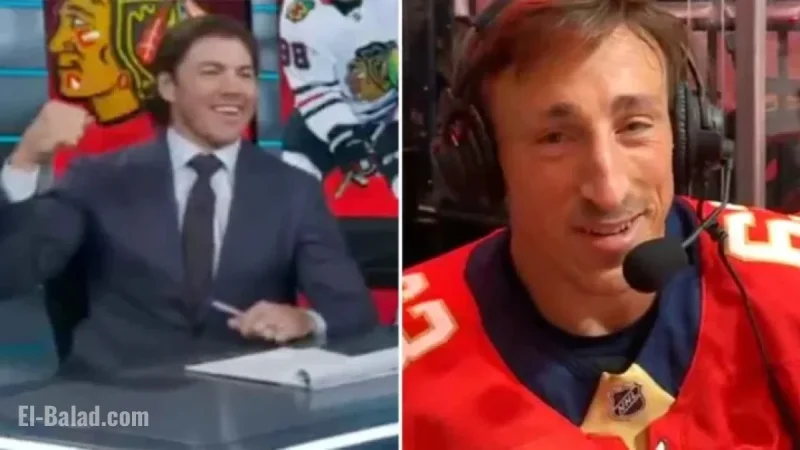 Brad Marchand Embarrasses T.J. Oshie on Live TV