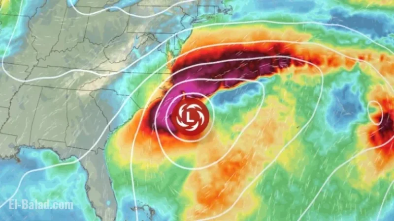 Nor’easter to Bring Heavy Rain, Winds, and Coastal Flooding to East Coast