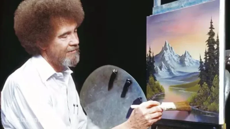 Bob Ross Paintings Auctioned to Benefit U.S. Public TV Stations