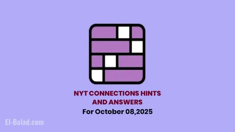 NYT Connections Hints October 8: Today’s Answers, Categories, and Smart Tips to Solve Puzzle #850