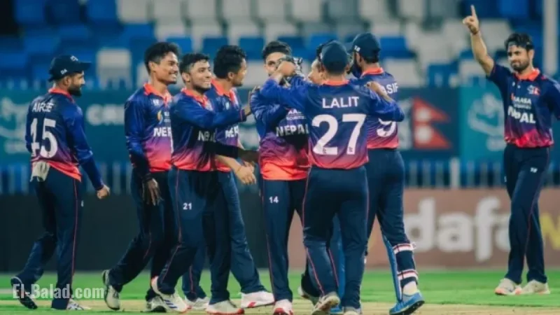 Nepal Faces Kuwait Today in T20 World Cup Qualifiers