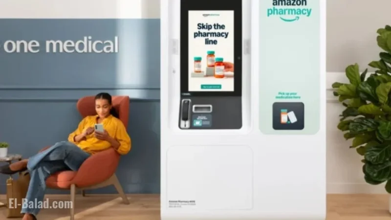 Amazon Installs Prescription Drug Vending Machines