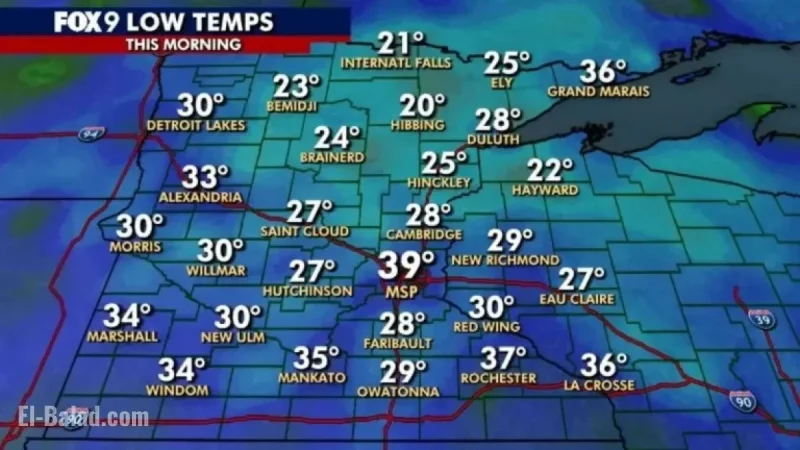 Chilly Weather Hits Minnesota on Wednesday Morning