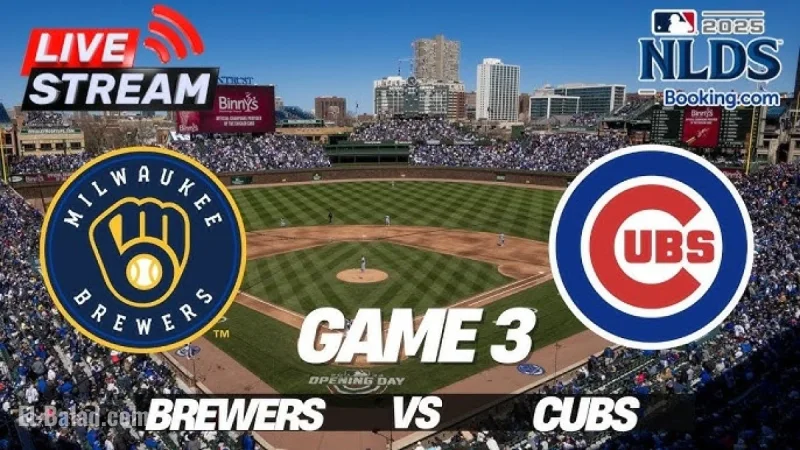 Where to Watch Milwaukee Brewers vs Chicago Cubs: Full TV Schedule, Streaming Options, and Game 3 Details