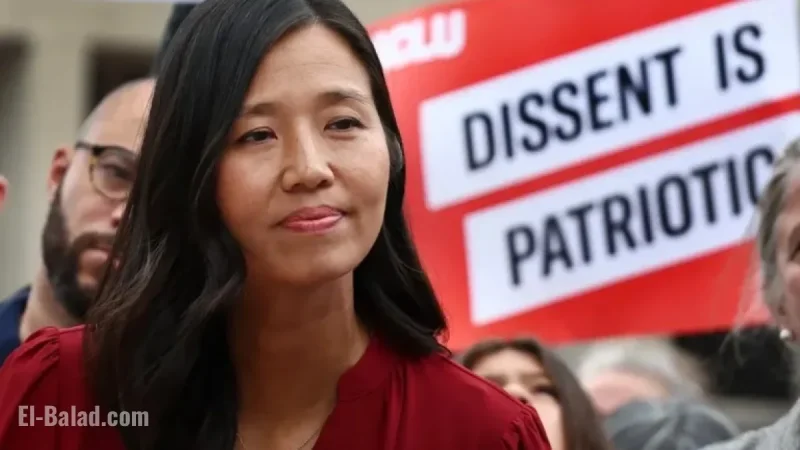 Boston Mayor Wu Leads ‘No Kings’ Protest in Sanctuary Dispute with Feds
