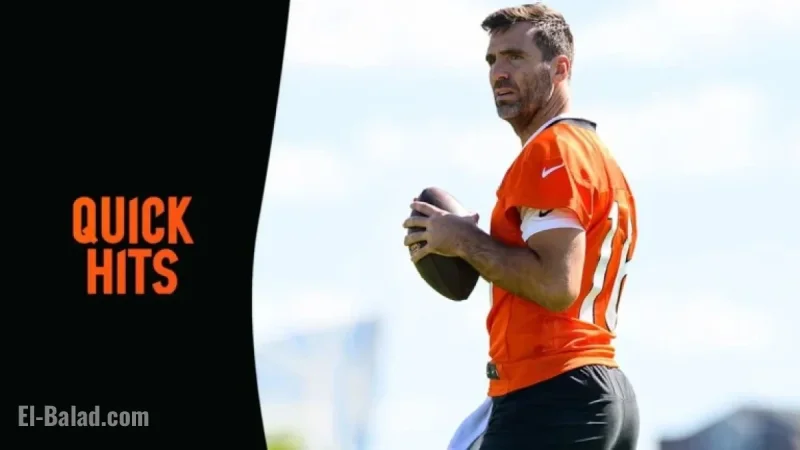 Joe Flacco Reacts to Mims Moment and Smooth, Clean Game Day
