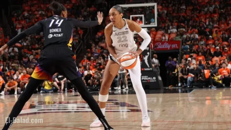A’ja Wilson Propels Las Vegas Aces to 3-0 Lead in WNBA Finals