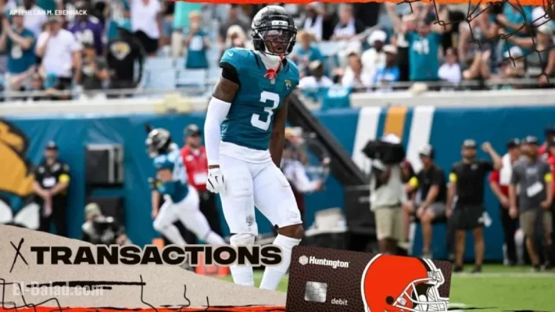 Browns Secure CB Tyson Campbell Trade from Jaguars