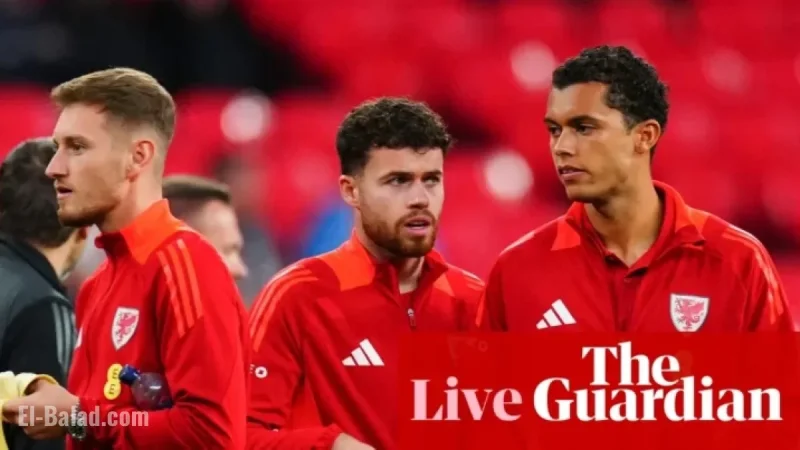 England Faces Wales in Live International Football Friendly