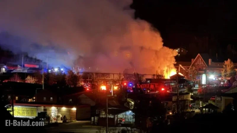 Fire Engulfs Key Nederland Shopping Center, Town’s Anchor Facility
