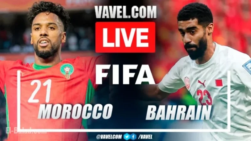 Morocco vs Bahrain: Live Score Updates from Friendly Match