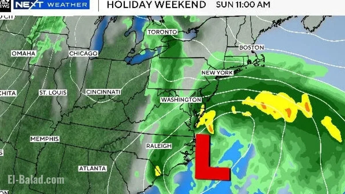 Boston Nor’easter to Bring Strong Winds and Heavy Rain This Holiday ...