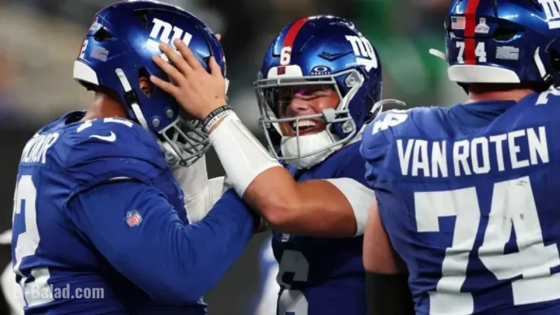 Giants Dominate Eagles with Powerful Home Victory