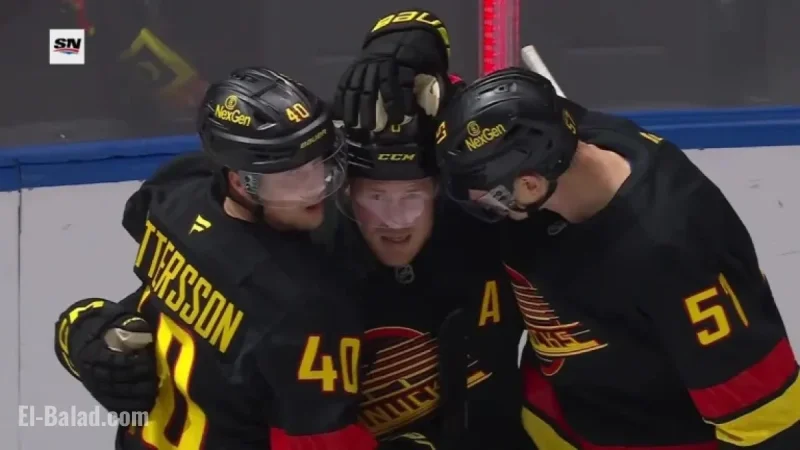 Boeser Scores Stunning Goal Top Shelf