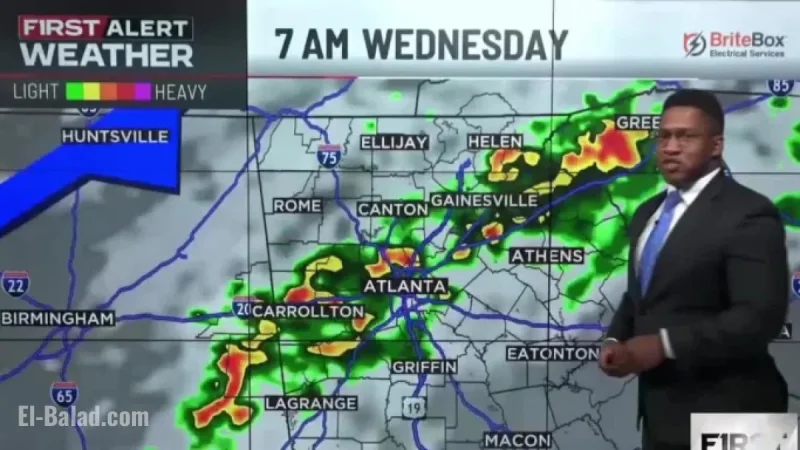 Warmer Tuesday Forecast; Expect Rain on Wednesday