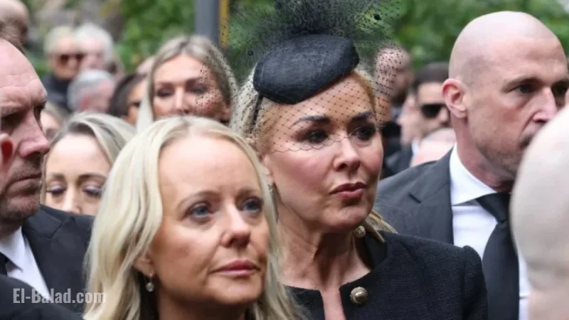 Claire Sweeney Tearfully Mourns at Ricky Hatton’s Funeral with Heartfelt Message