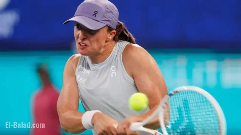 Iga Świątek Dominates Wuhan Semifinal in Just One Hour