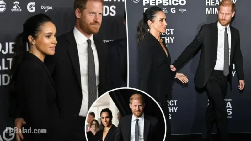 Prince Harry Playfully Embraces Meghan Markle on Red Carpet Event
