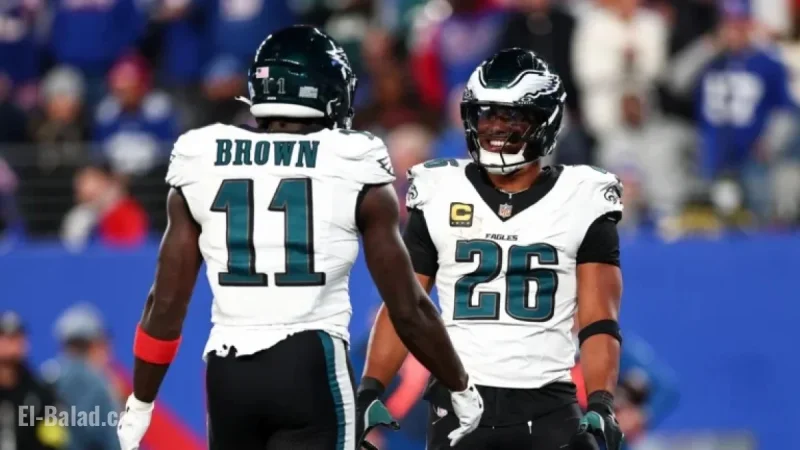 A.J. Brown Clarifies His “I Don’t Recall” Comment on Hurts, Barkley Meeting