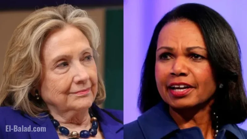 Clinton and Rice Weigh In on Trump’s Israel-Hamas Peace Deal