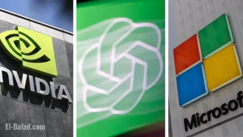 Chart Highlights AI’s ‘Circular Financing’ by Nvidia, Microsoft, OpenAI