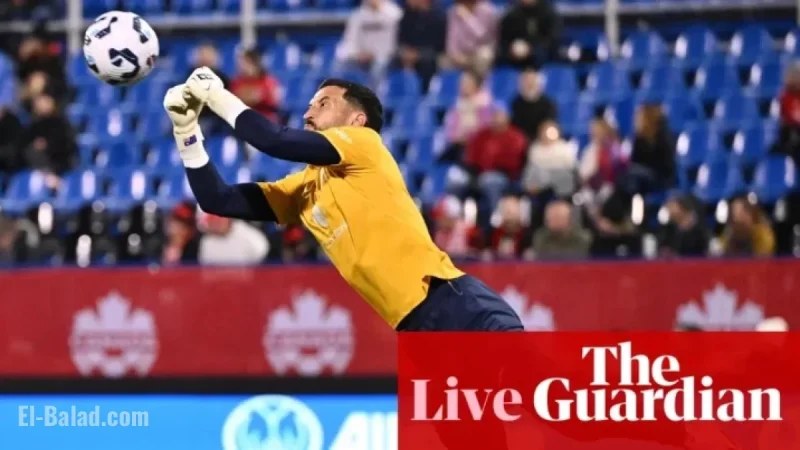 Canada vs Australia: Live International Men’s Football Friendly