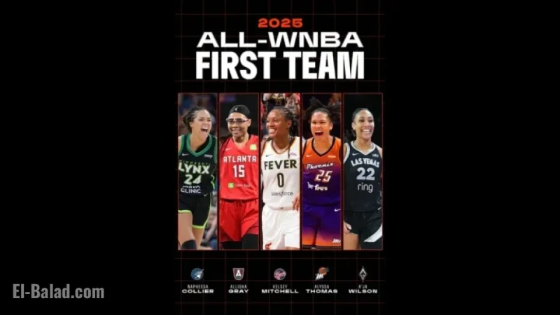 A’ja Wilson, Napheesa Collier Unanimously Chosen for 2025 All-WNBA First Team
