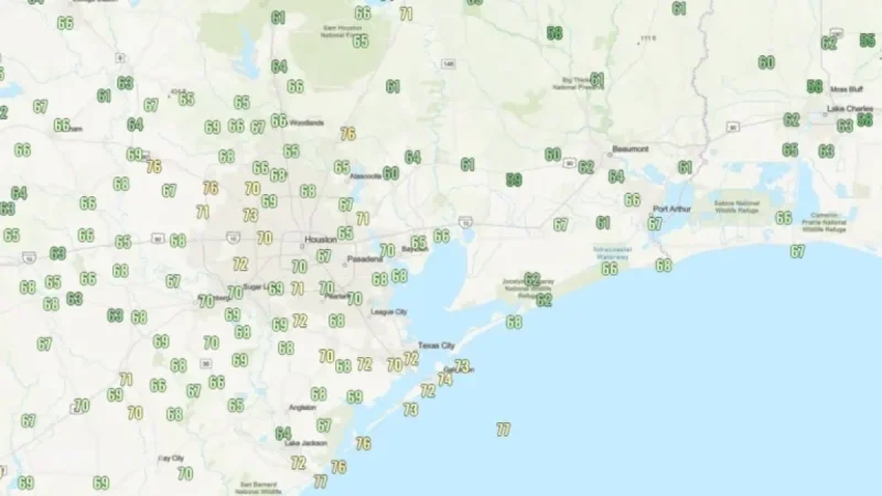 Houston Faces Rising Drought, Cooler Temperatures Expected Next Week