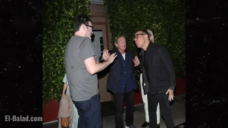 Fred Armisen and Bill Hader Spotted Play-Fighting on Santa Monica Street