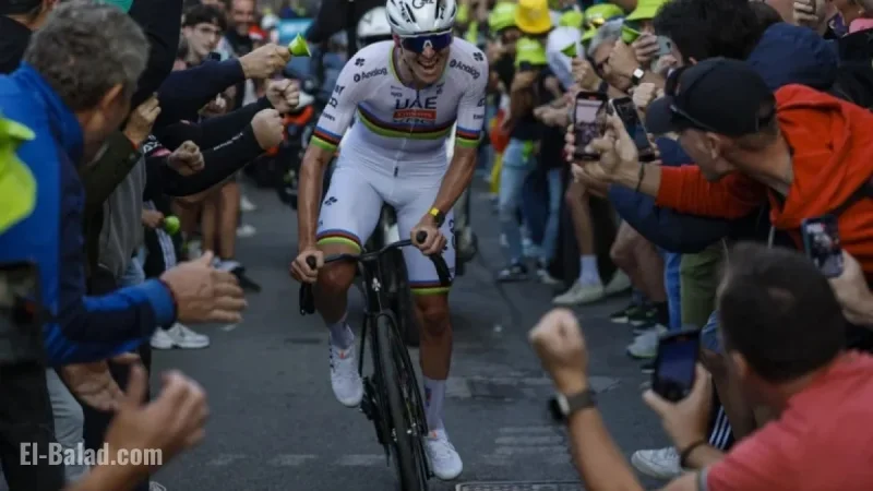 Pogačar Breaks Records at Passo di Ganda in Il Lombardia 2025