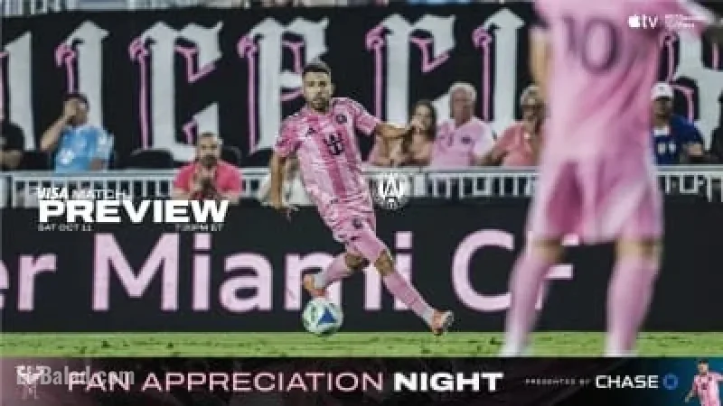 Inter Miami CF Faces Atlanta United in Final Home Game of Season