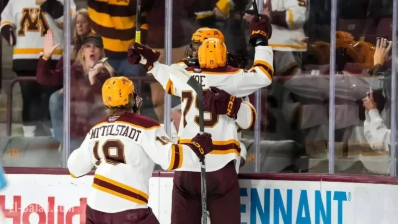 Gophers and Eagles End in 2-2 Stalemate on Friday